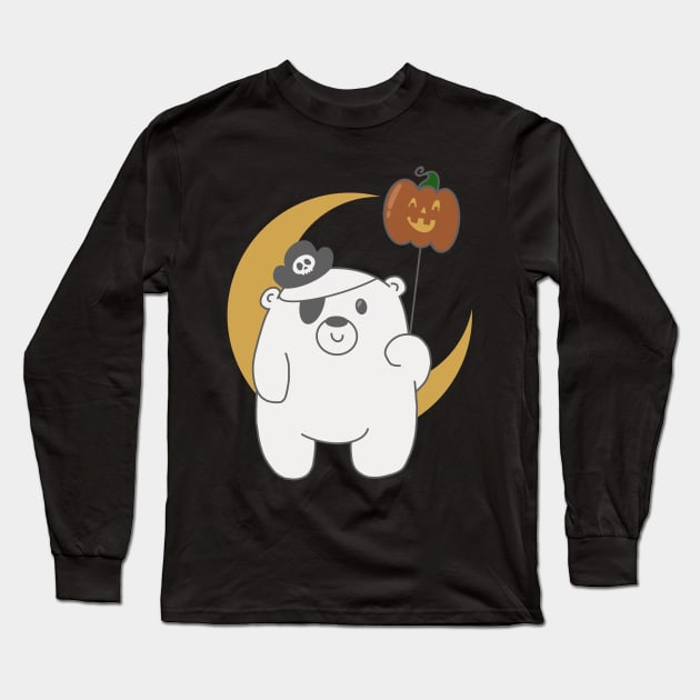 Pol-ARR Bear Long Sleeve T-Shirt by AmyMinori